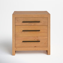 Sonja 3 outlet drawer nightstand